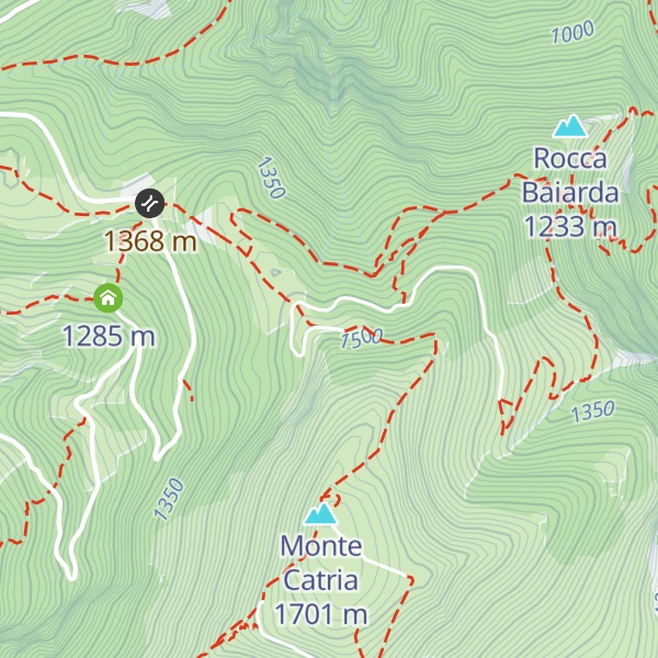 Map of Rifugio della Vernosa