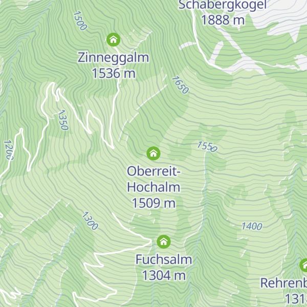 Map of Oberreit-Hochalm