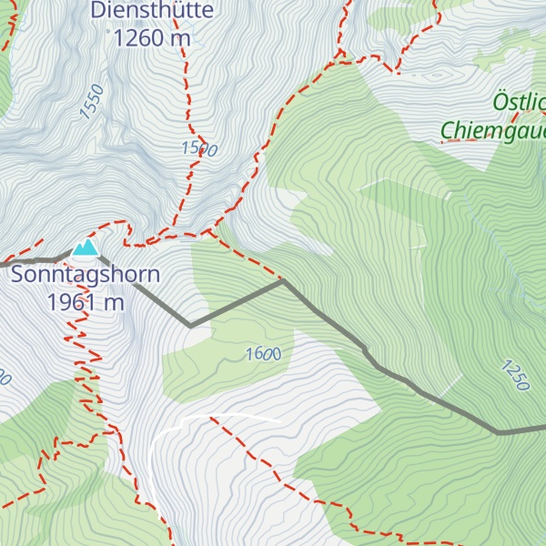Map of Hochgern