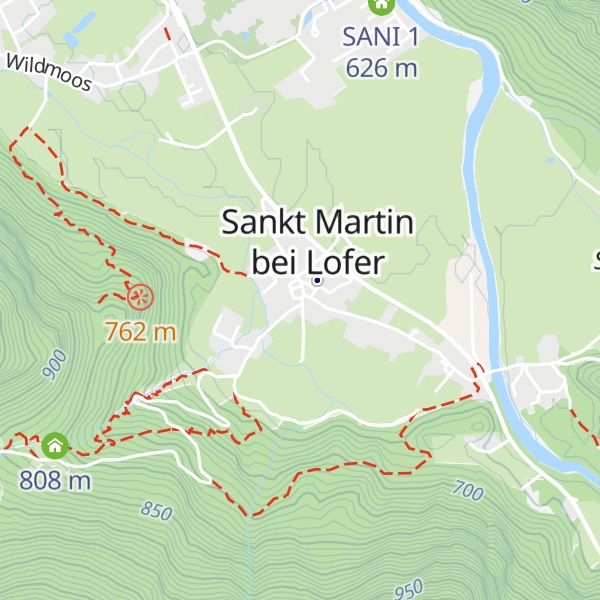Map of Gemeindeamt Sankt Martin