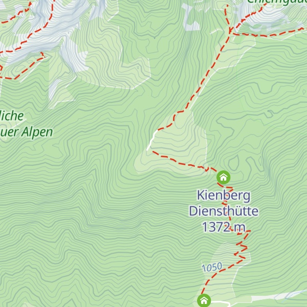 Map of Kienberg Alm