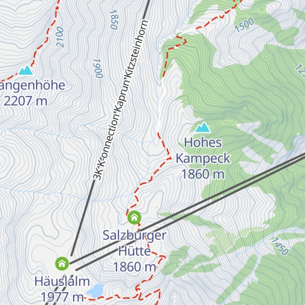 Map of Eder Hochalm