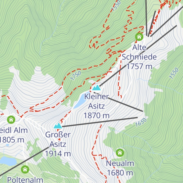 Map of Tonspurbühne