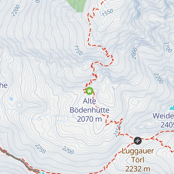 Map of Neue Bödenhütte