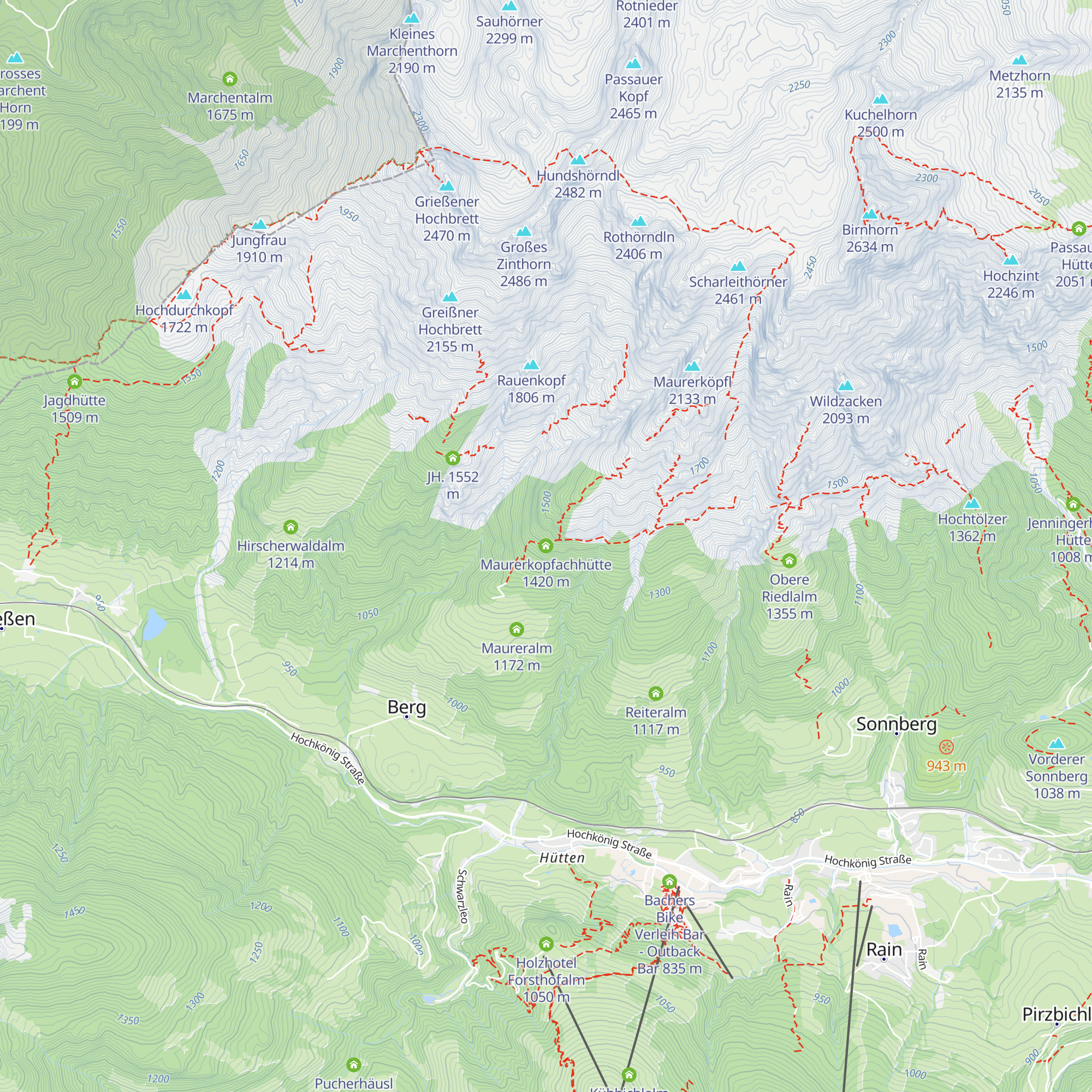 Maurerkopfachhütte map
