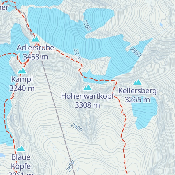 Map of Hohenwartkopf