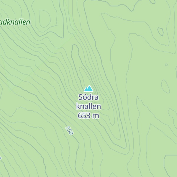 Map of Södra knallen