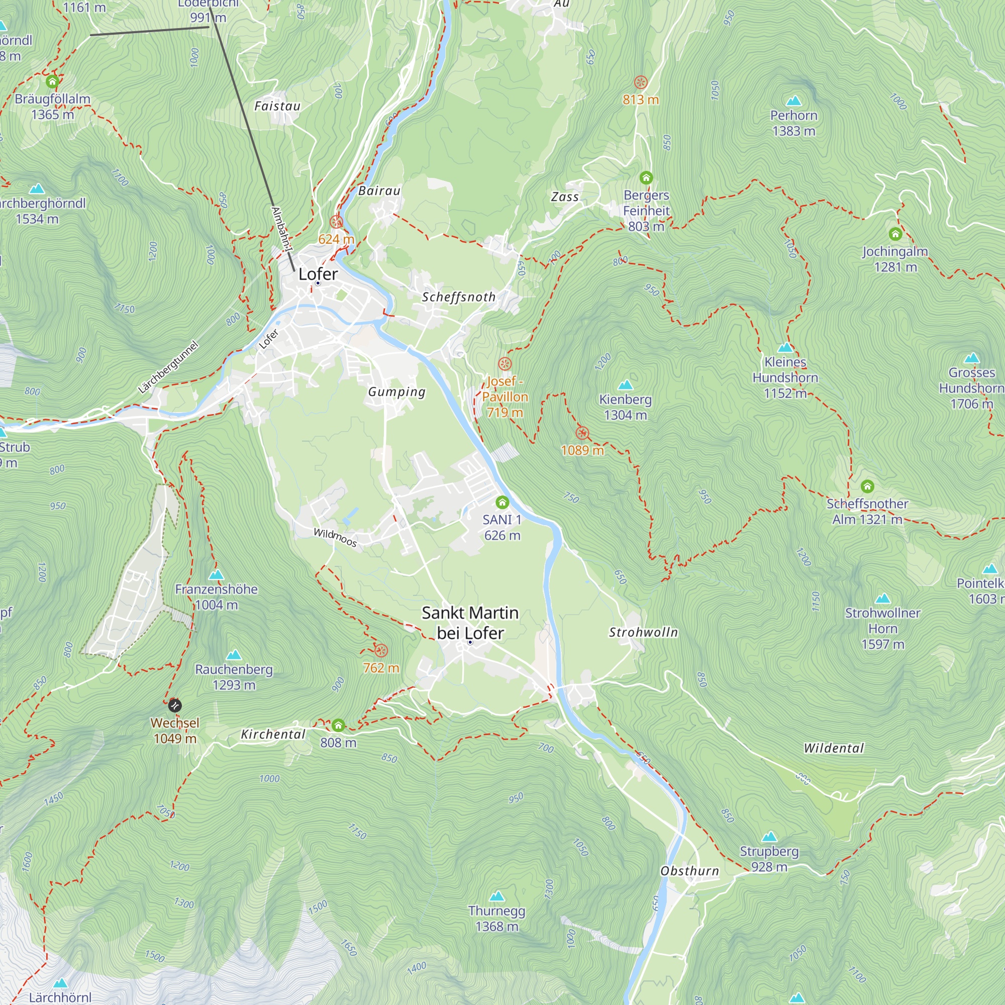 SANI 1 map