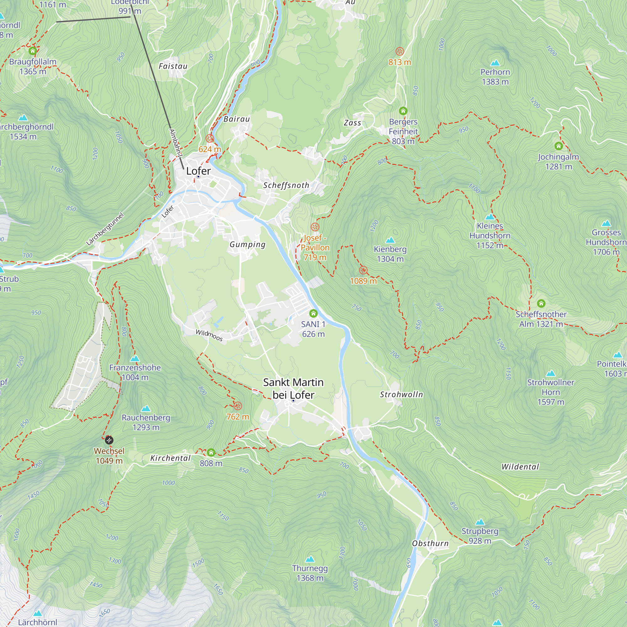 SANI 1 map