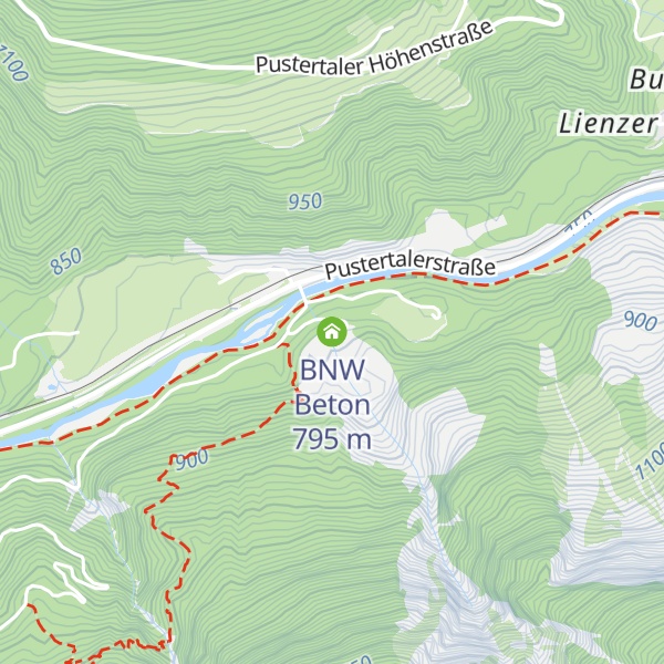 Map of BNW Beton