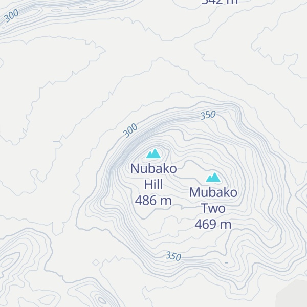 Map of Nubako Hill