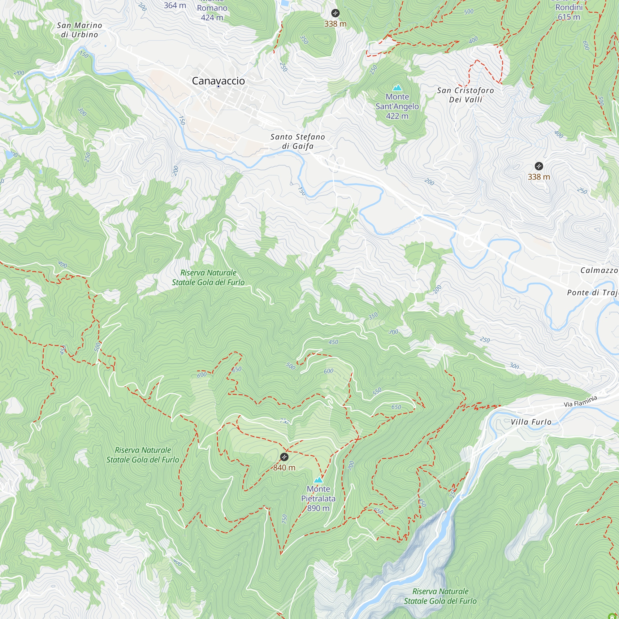Casa Campolino map