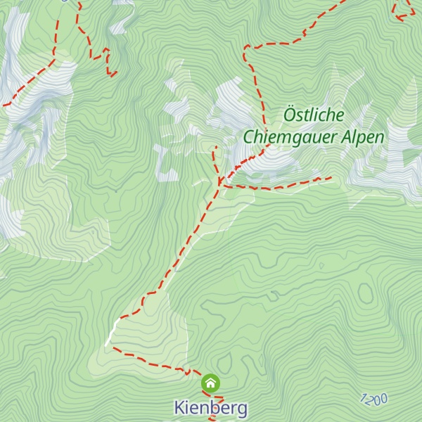 Map of Inzeller Skihütte
