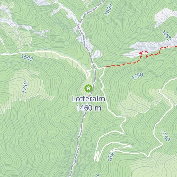 Map of Lotteralm