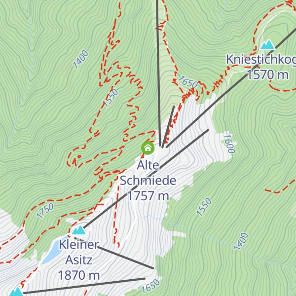 Map of Alte Schmiede