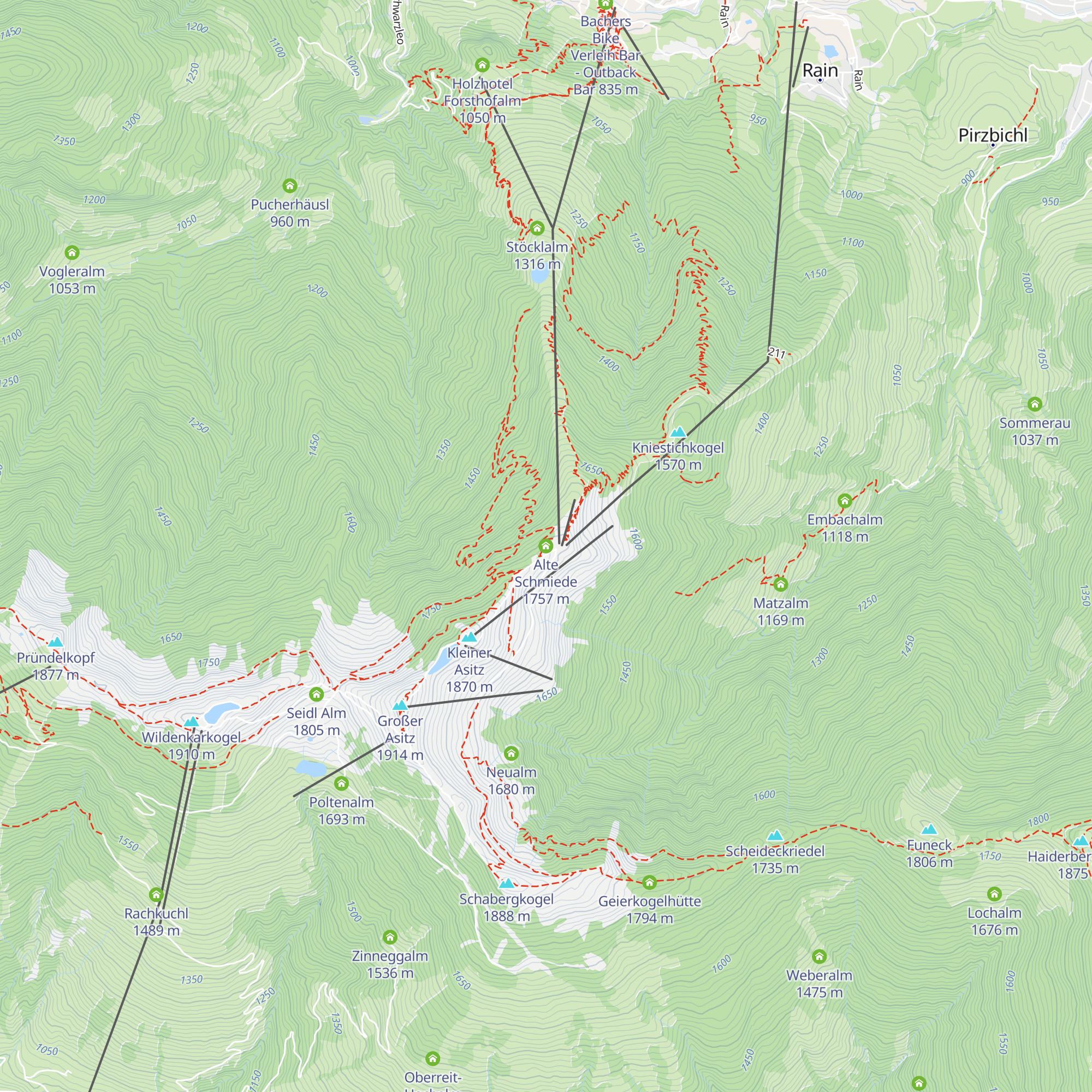 Alte Schmiede map