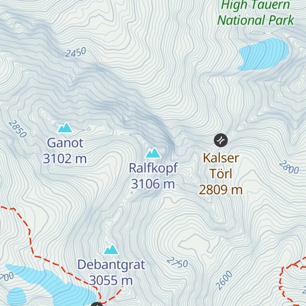 Map of Ralfkopf