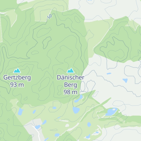 Map of Dänischer Berg