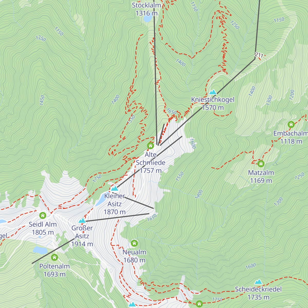 AsitzBräu map