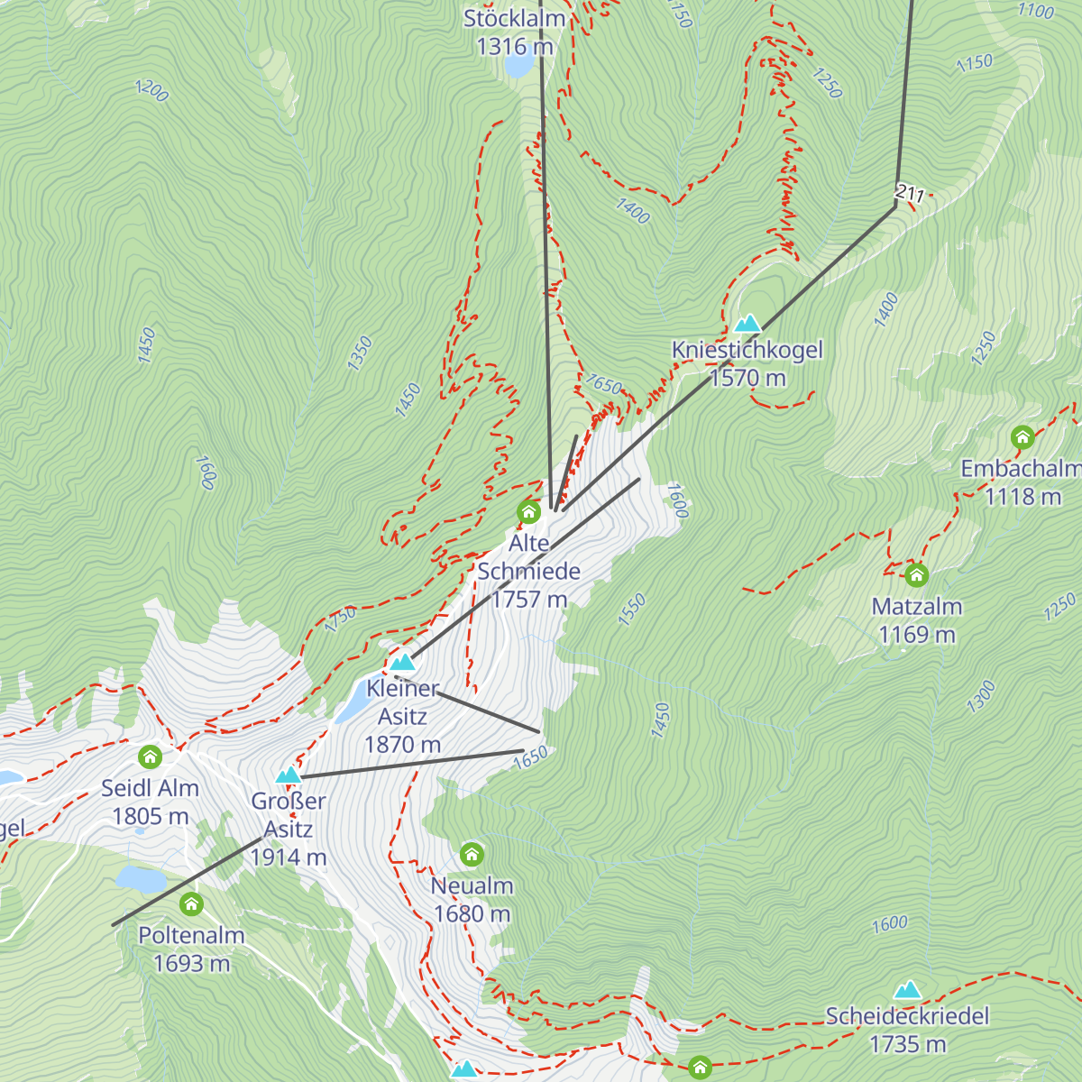 AsitzBräu map