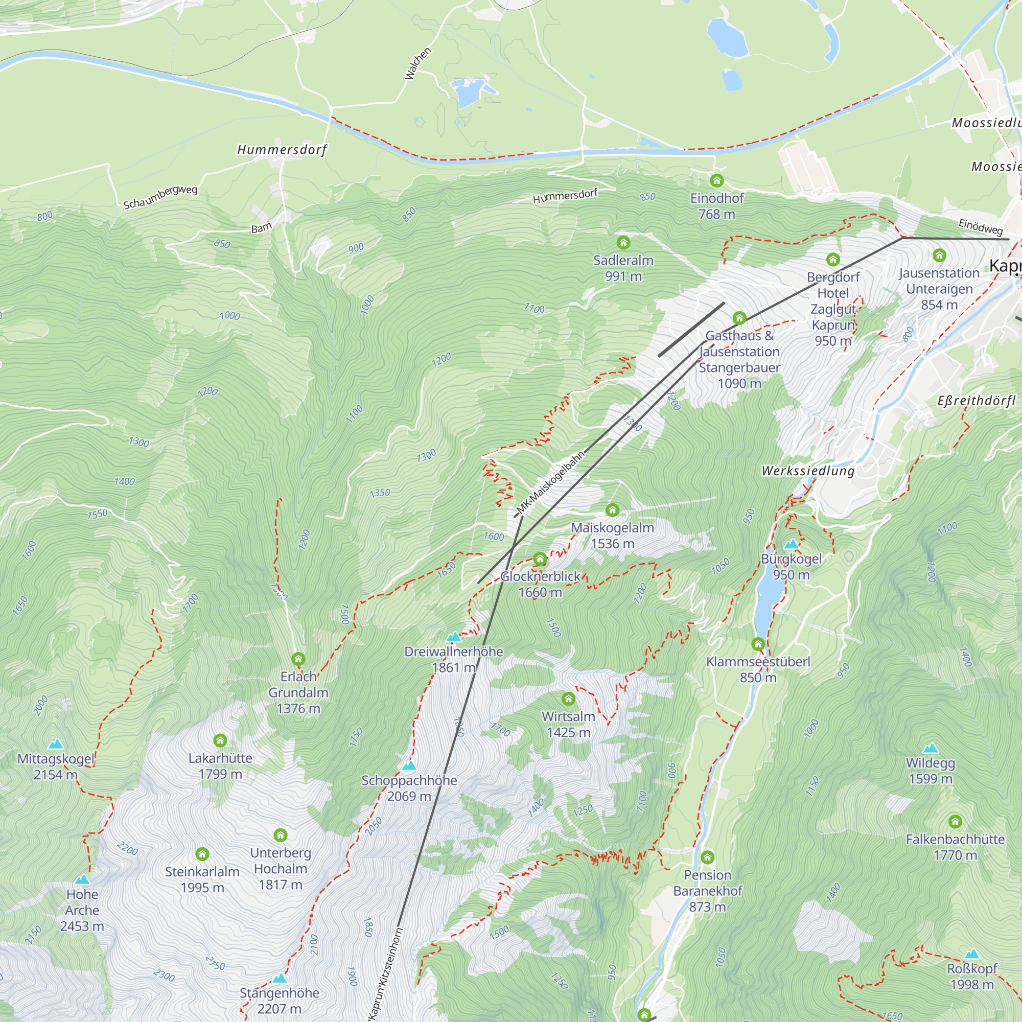 Saulochalm map