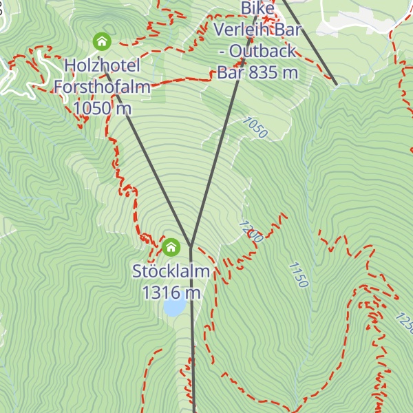 Map of Kühbichlalm