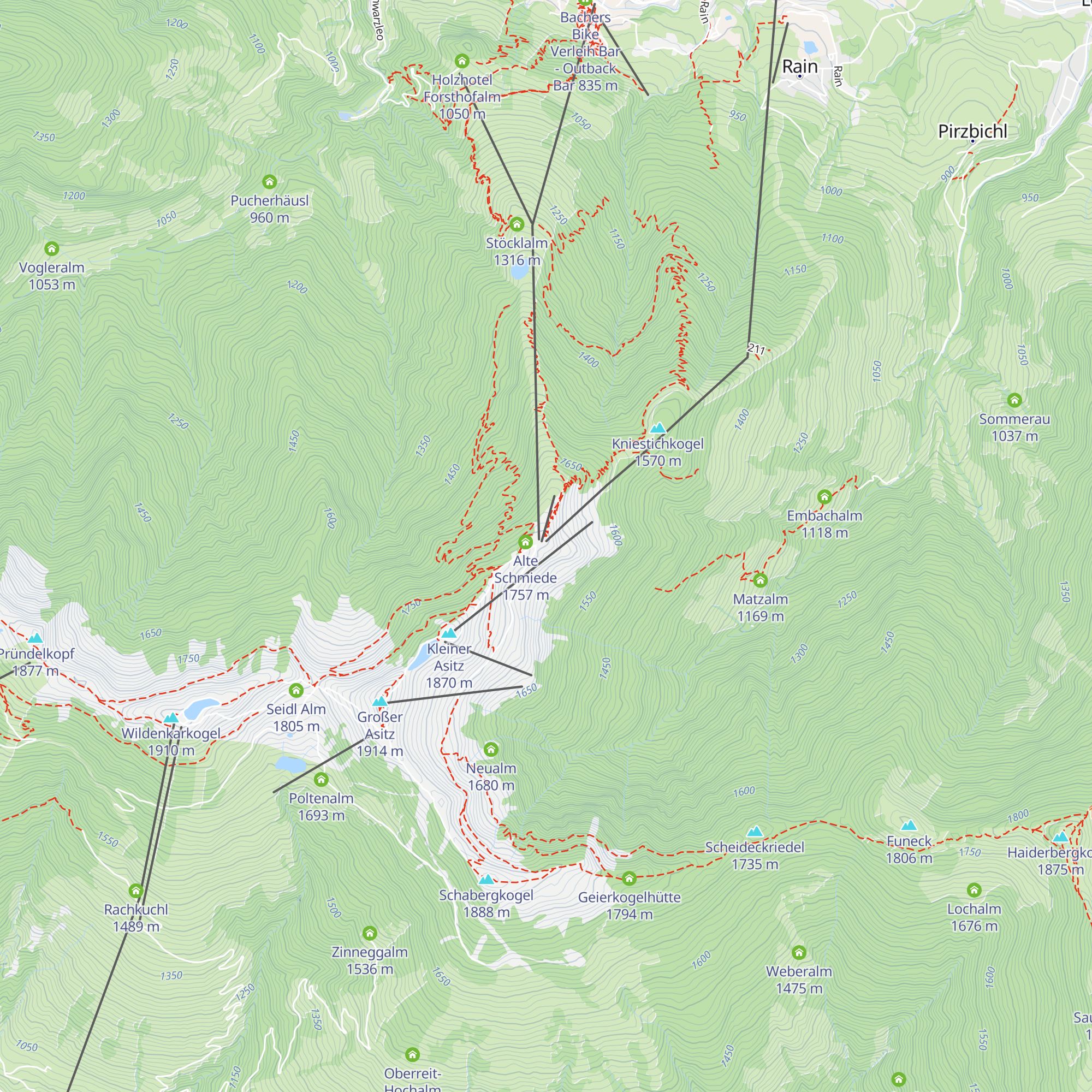 hendl fischerei map