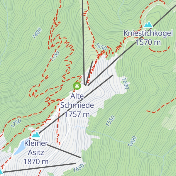 Map of hendl fischerei