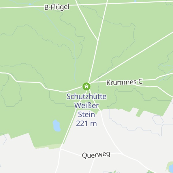 Map of Schutzhütte Weißer Stein