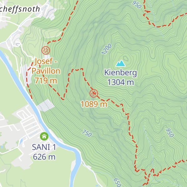 Map of Iwonski Hütte