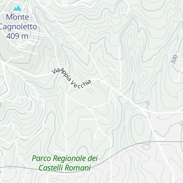 Map of Monte Cagnolo