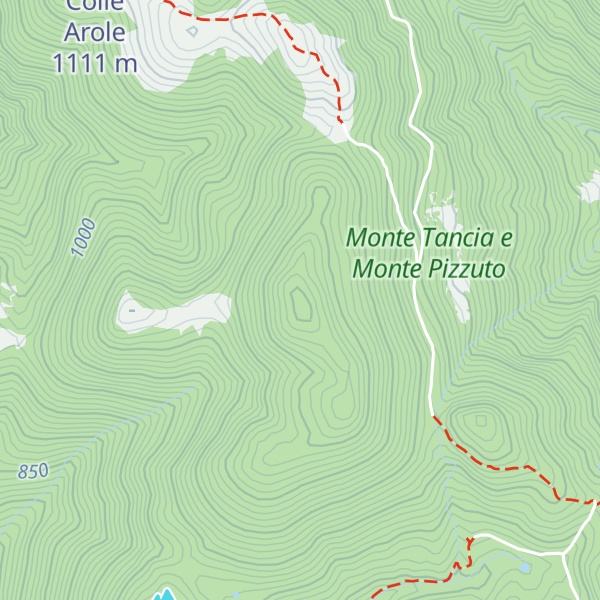 Map of Monte Porco Morto