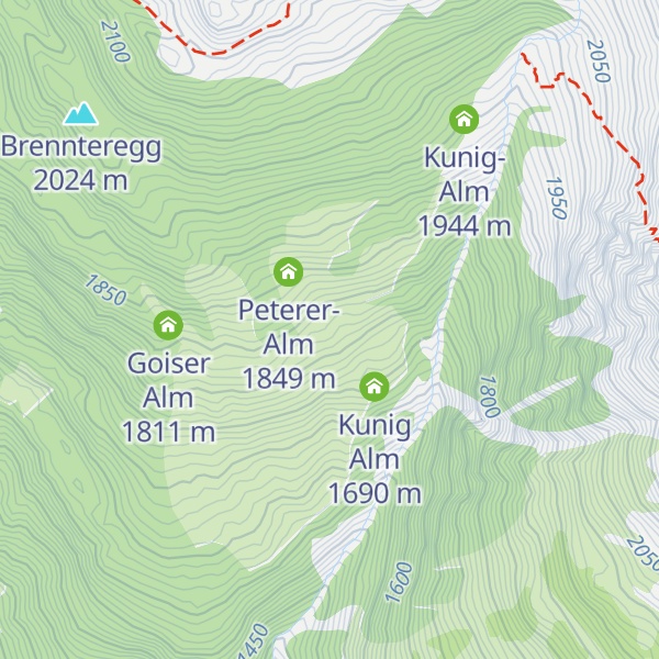 Map of Raggeralm