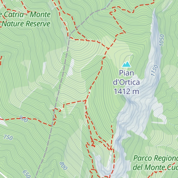 Map of Rifugio Boccatore