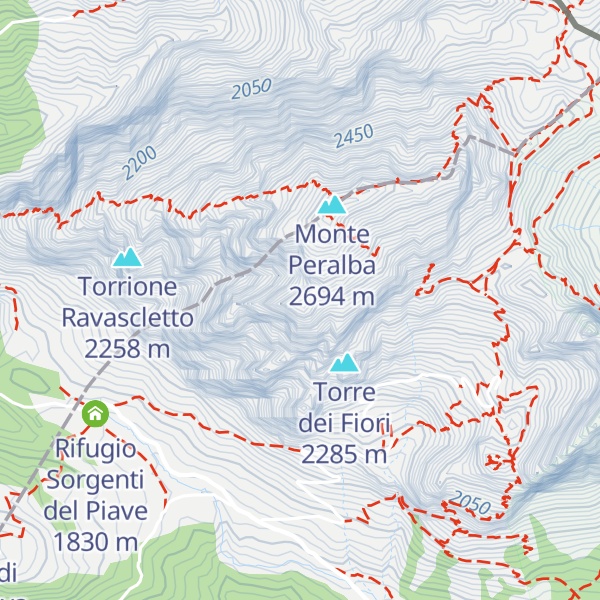 Map of Torrione Gennaro