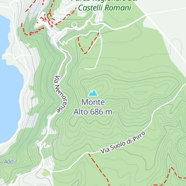 Map of Monte Alto
