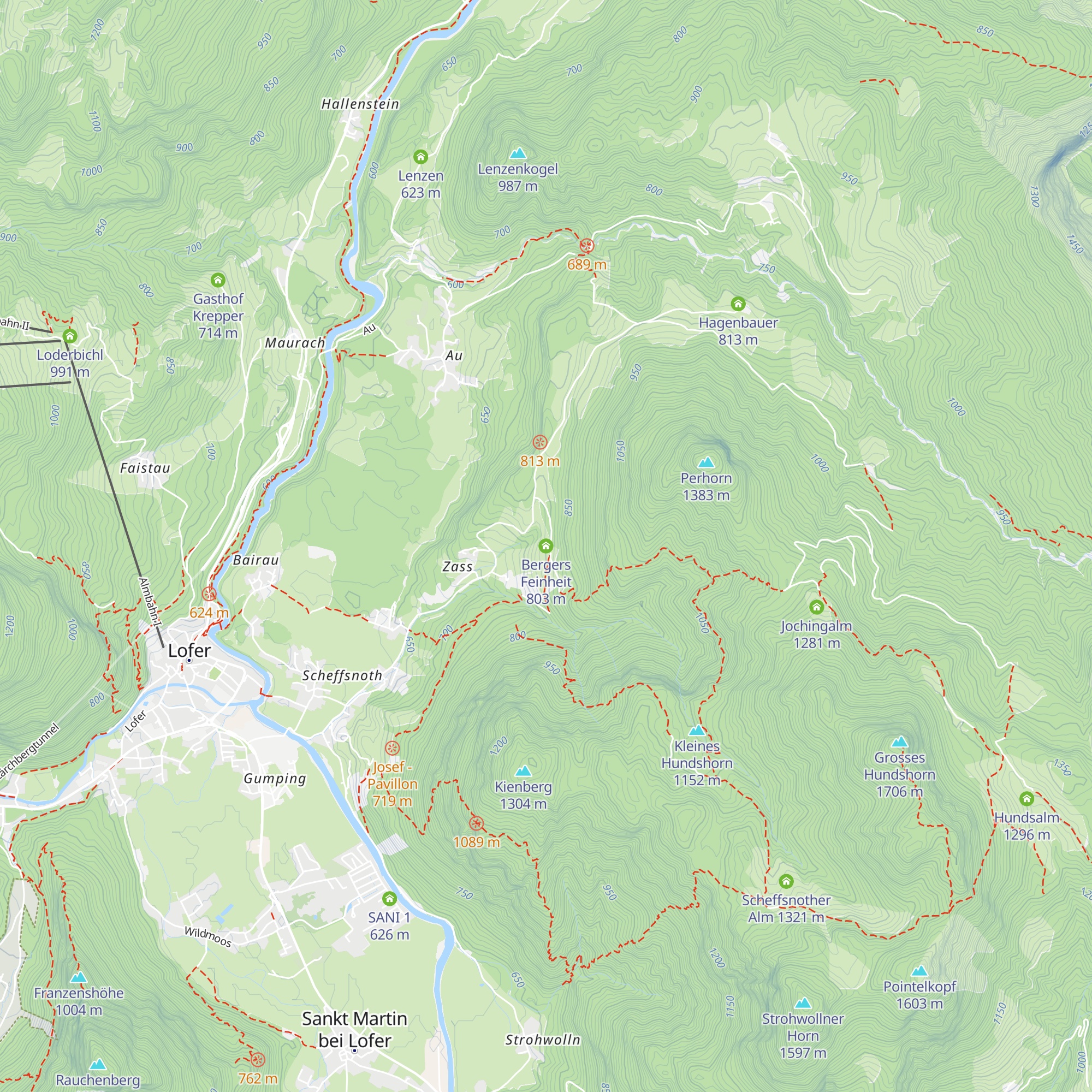 Bergers Feinheit map