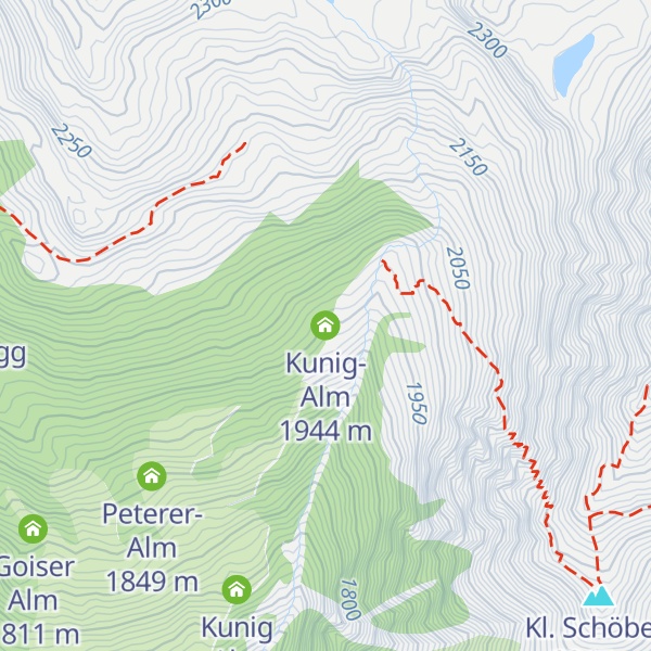 Map of Kunig-Alm