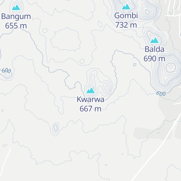 Map of Kwarwa