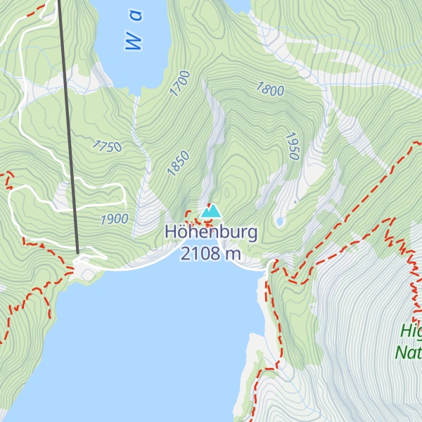 Map of Höhenburg