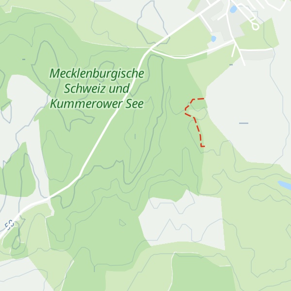 Map of Langer Berg