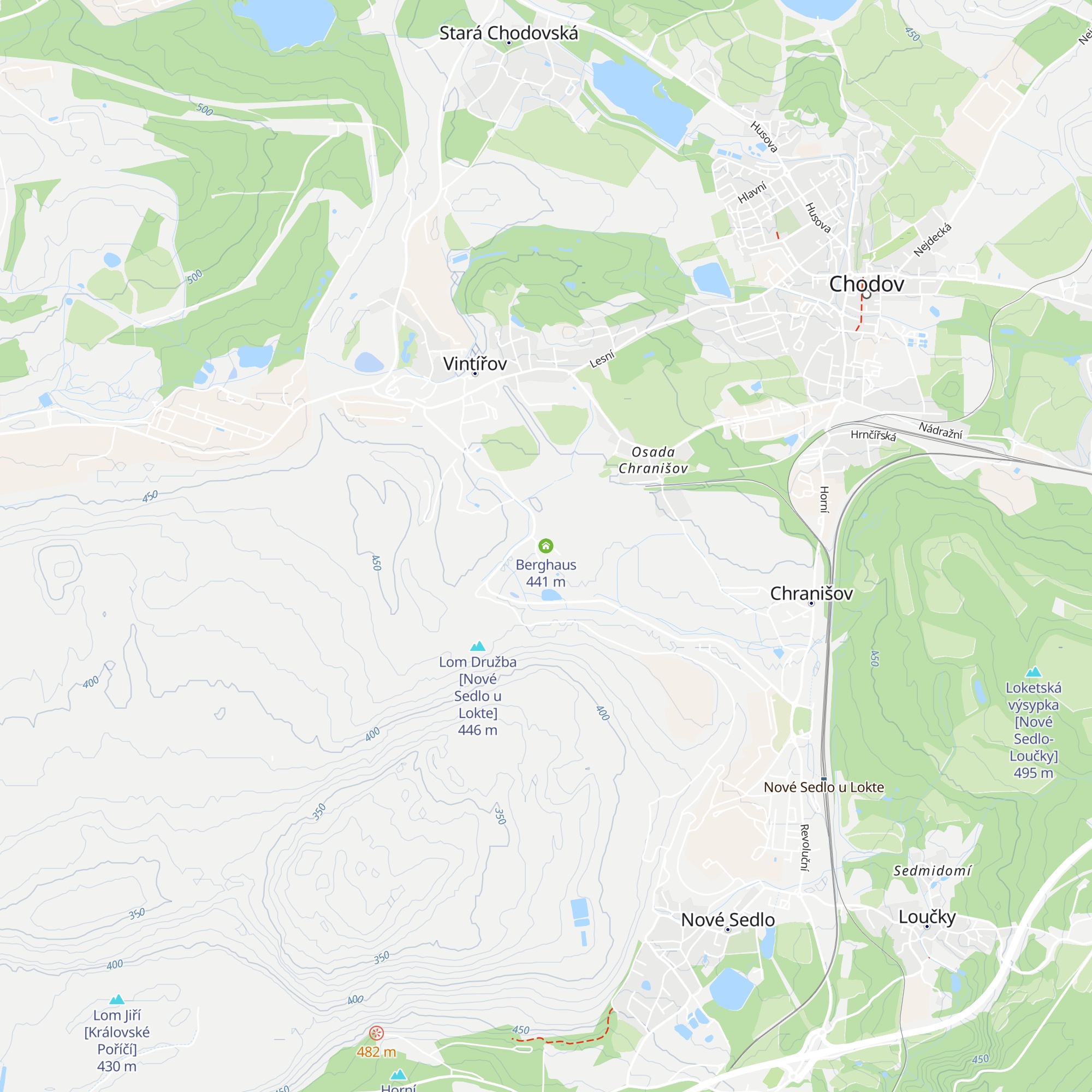 Berghaus map