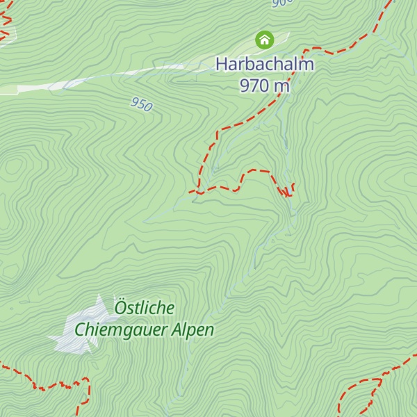 Map of Diensthütte Hienthalalm