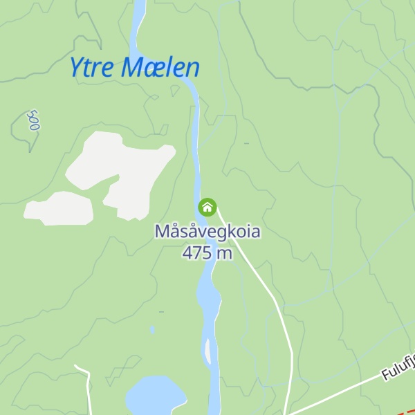Map of Måsåvegkoia
