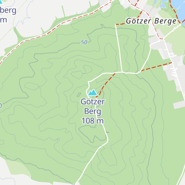 Map of Götzer Berg