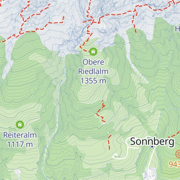 Map of Riedlalm