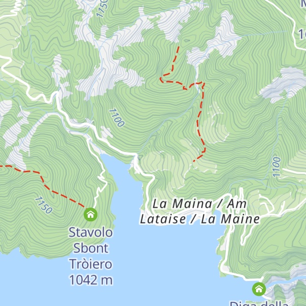 Map of Stavoli Sbont