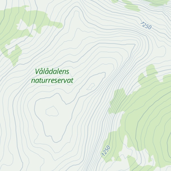 Map of Lill-Stensdalsfjället