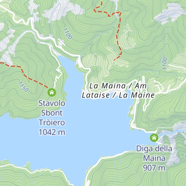 Map of Elison on the Lake B&B
