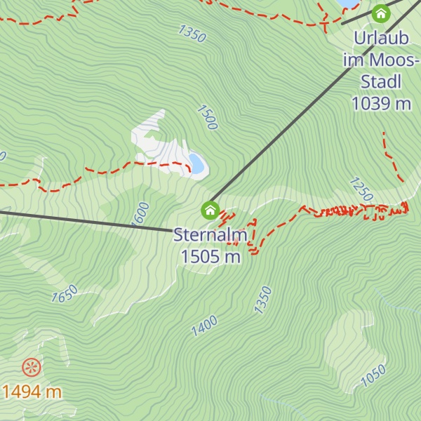 Map of Sternalm